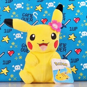 Pokemon Pikachu 8" UltraSoft Stuffed Easter Holiday Video Game Toy Plush NWT